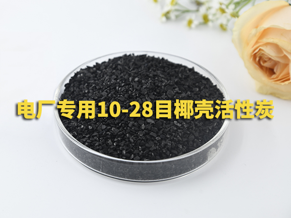 电厂专用10–28目椰壳活性炭